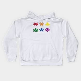 8 BIT PIXEL ART LGBT GAY Kids Hoodie